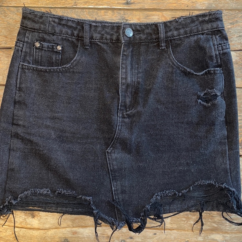 Denim skirt